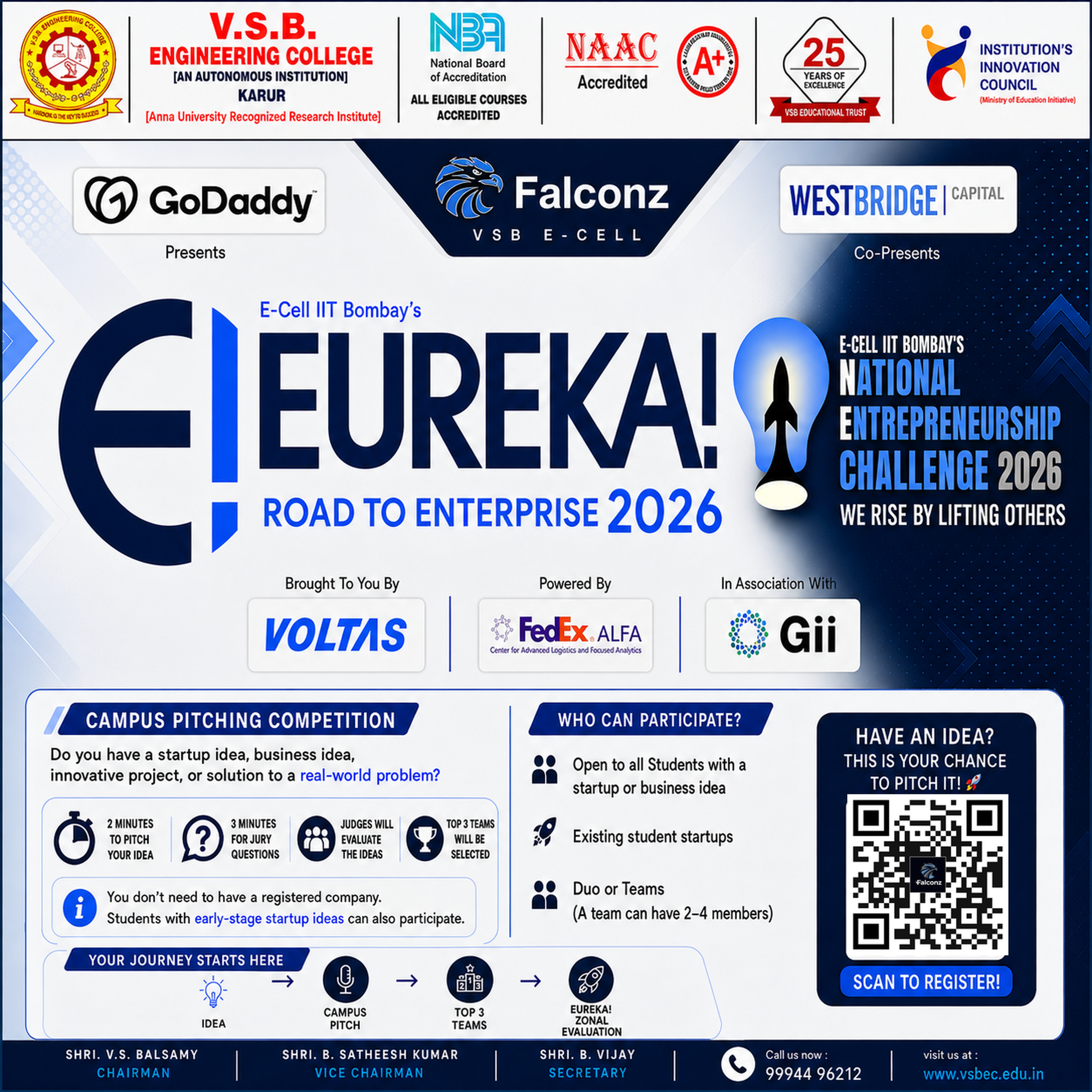 EUREKA 2026 Pitching Competition